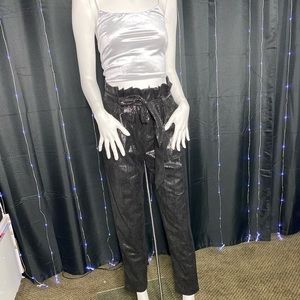 Velvet Snake Skin Dress Pants